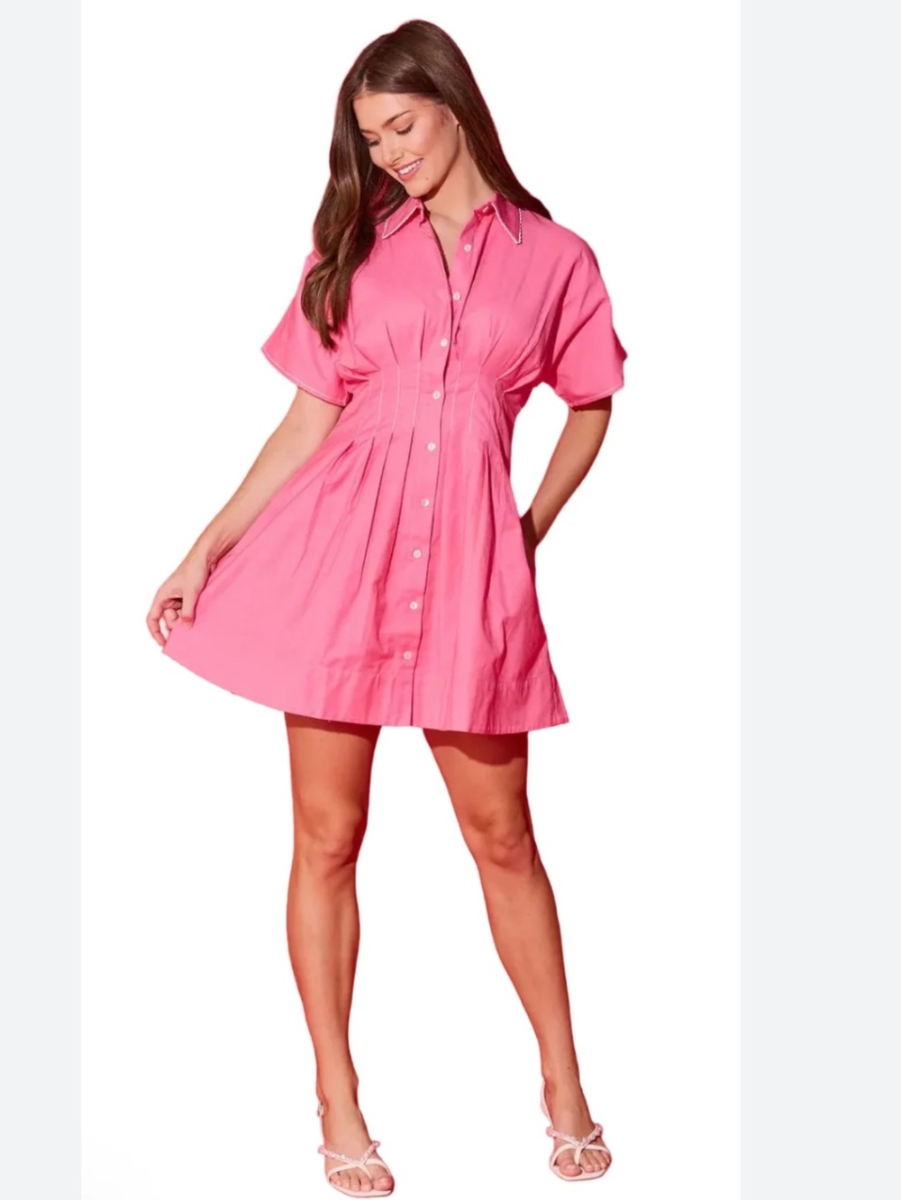 Alden Adair Millie Dress Rose Size XS NWTS